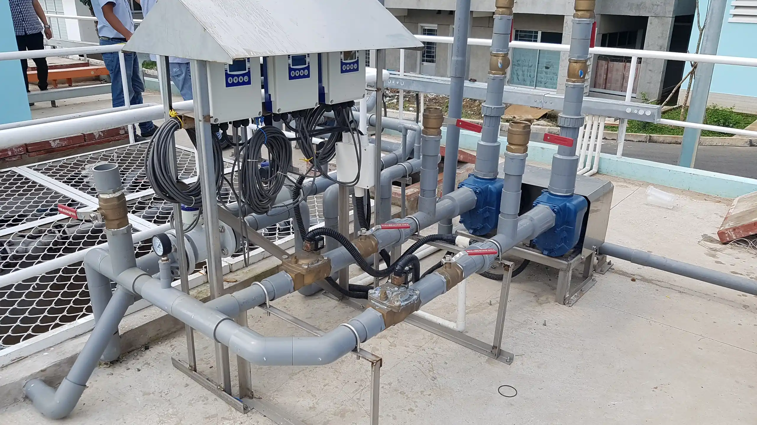 Hệ điều khiển màng MBR