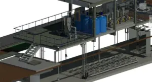 Thiết bị và đường ống trạm xử lý nước thải