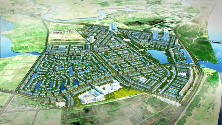Phối cảnh tổng thế dự án Ecopark Nghệ An